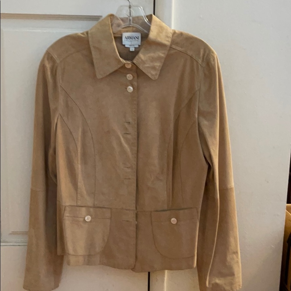 Armani leather jacket